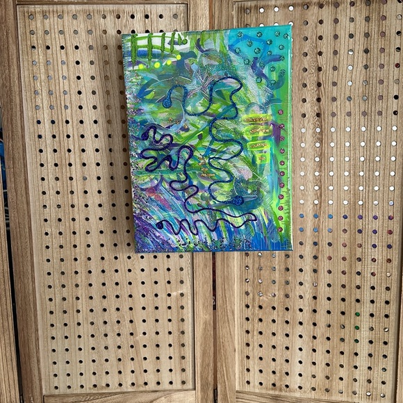 Mixed media artwork - Picture 7 of 9